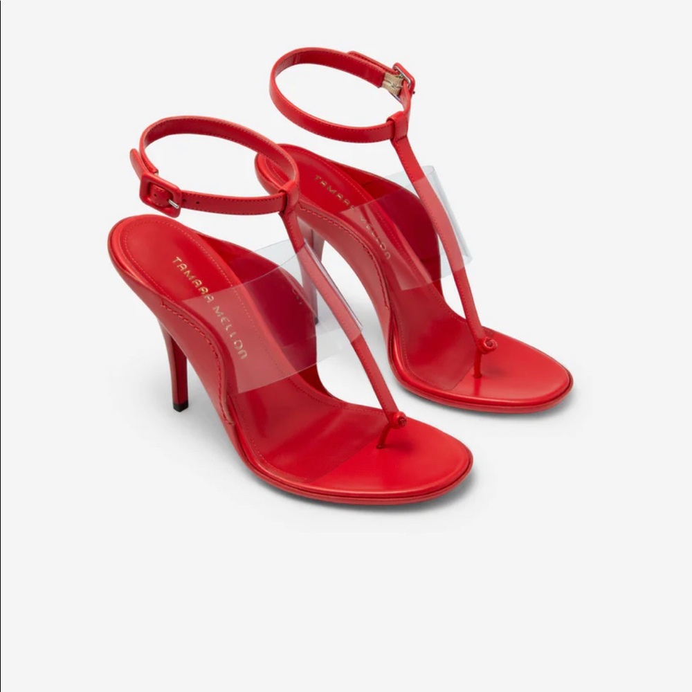 Tamara Mellon Red Alert size 36 - brand new never worn. 100 mm heel height